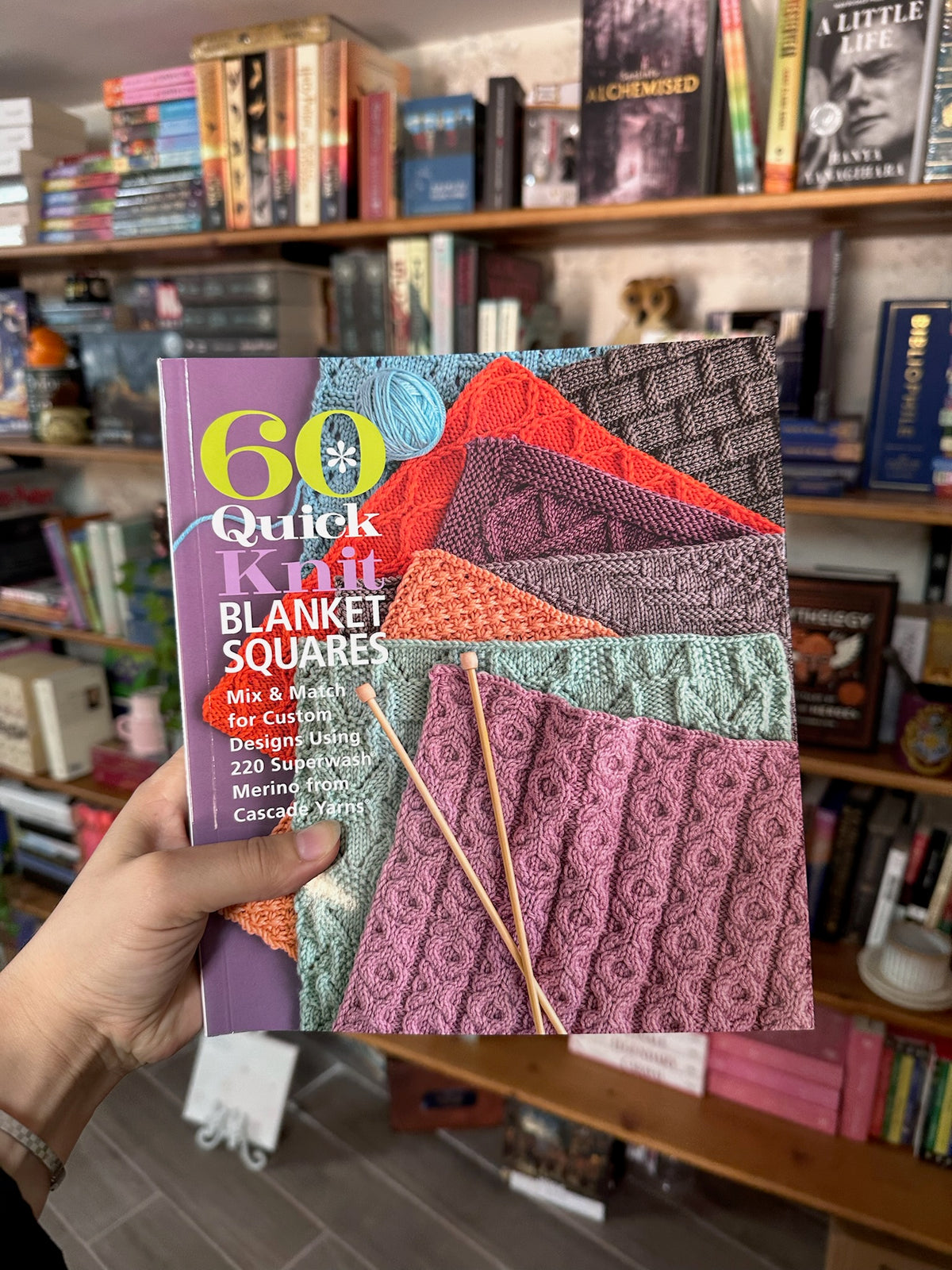 60 Quick Knit Blanket Squares: Mix & Match