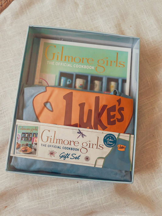 Gilmore Girls Cookbook + Apron Gift Set