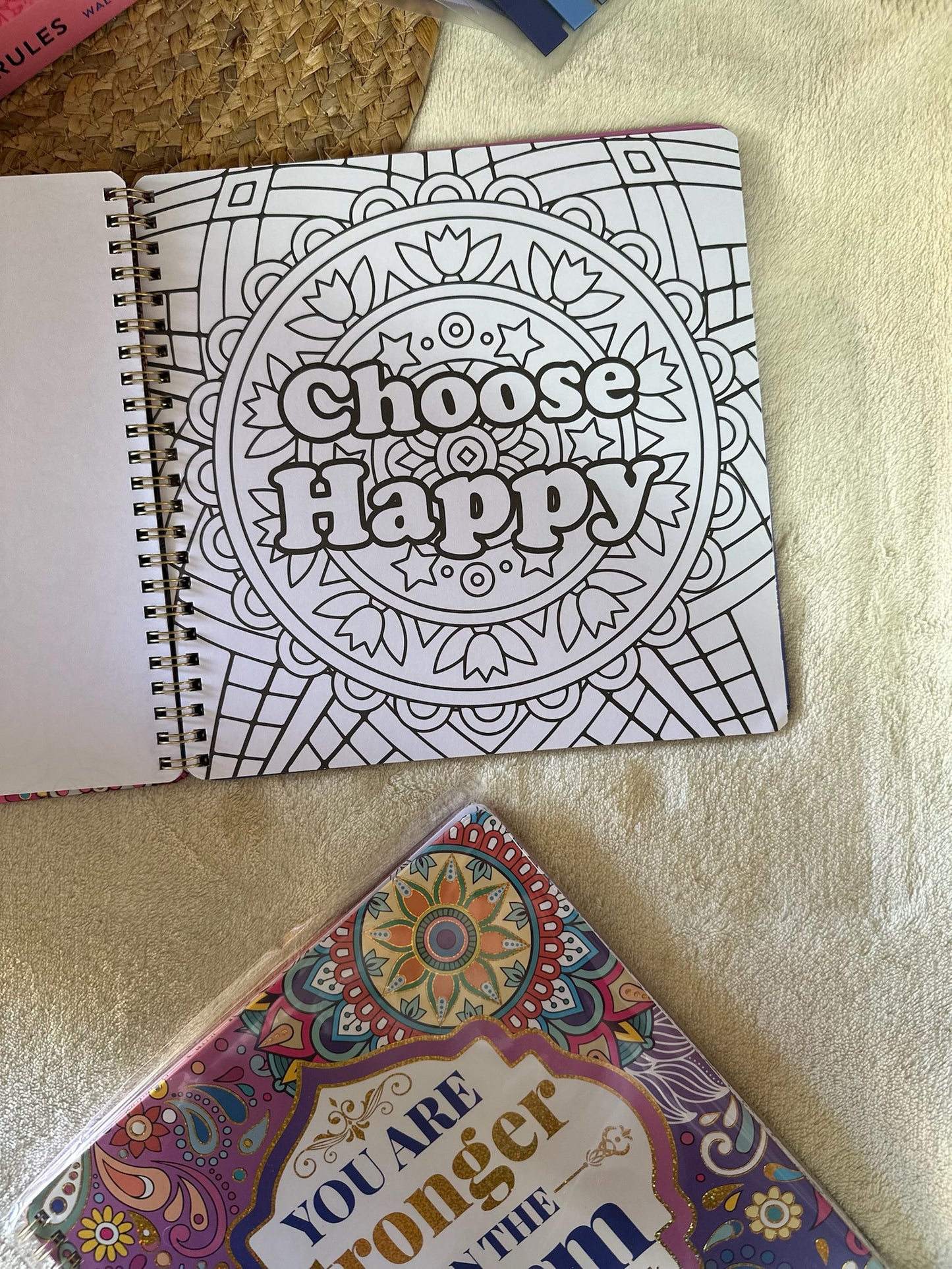 Coloring Book for Adults 30 Pages Inspirational Quotes, Relax and Relieve Anxiety