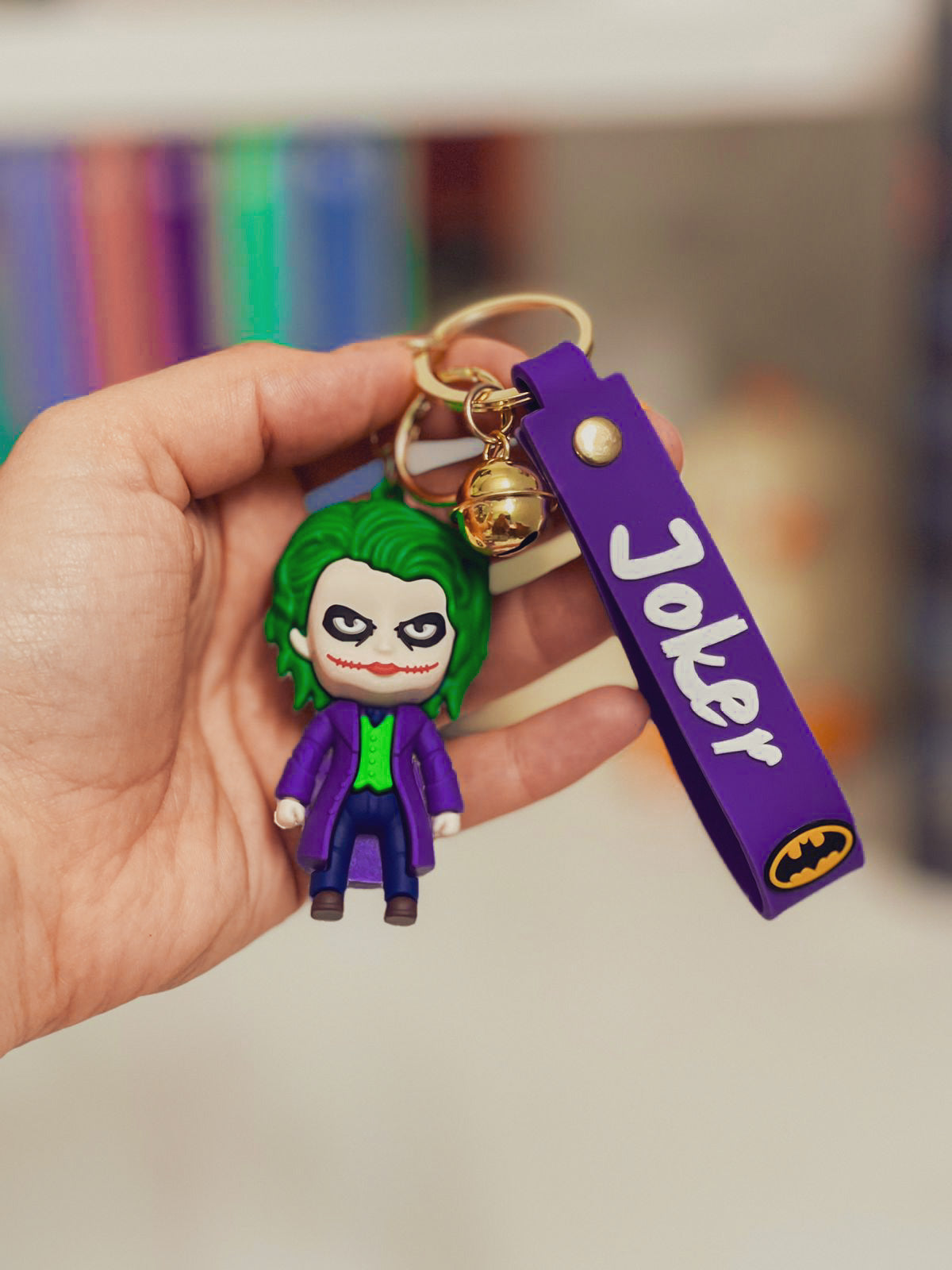 Batman / Joker Keychains