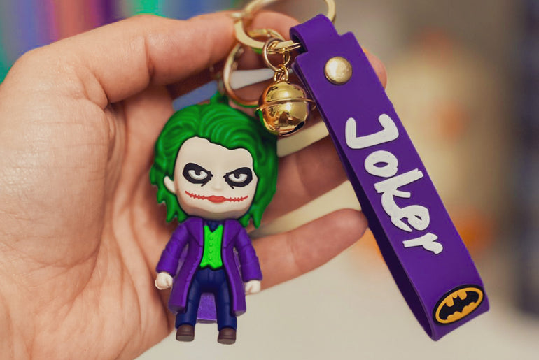 Batman / Joker Keychains