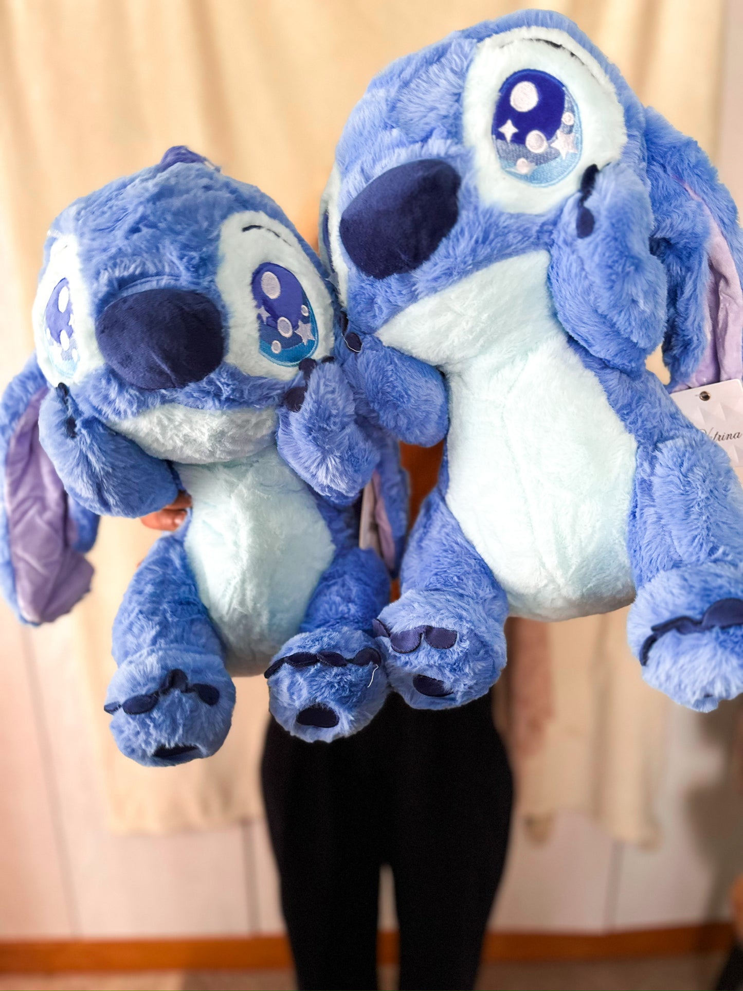 Disney Stitch Plush Stuffed Toy ( large ),blue color