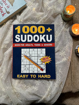 1000+ Sudoku Puzzles for Adults: from Easy to Hard for adults.