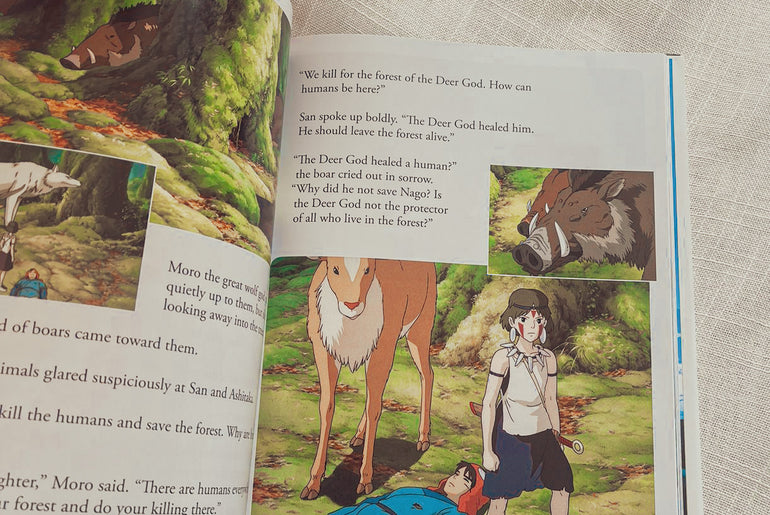 Princess Mononoke Graphic Book