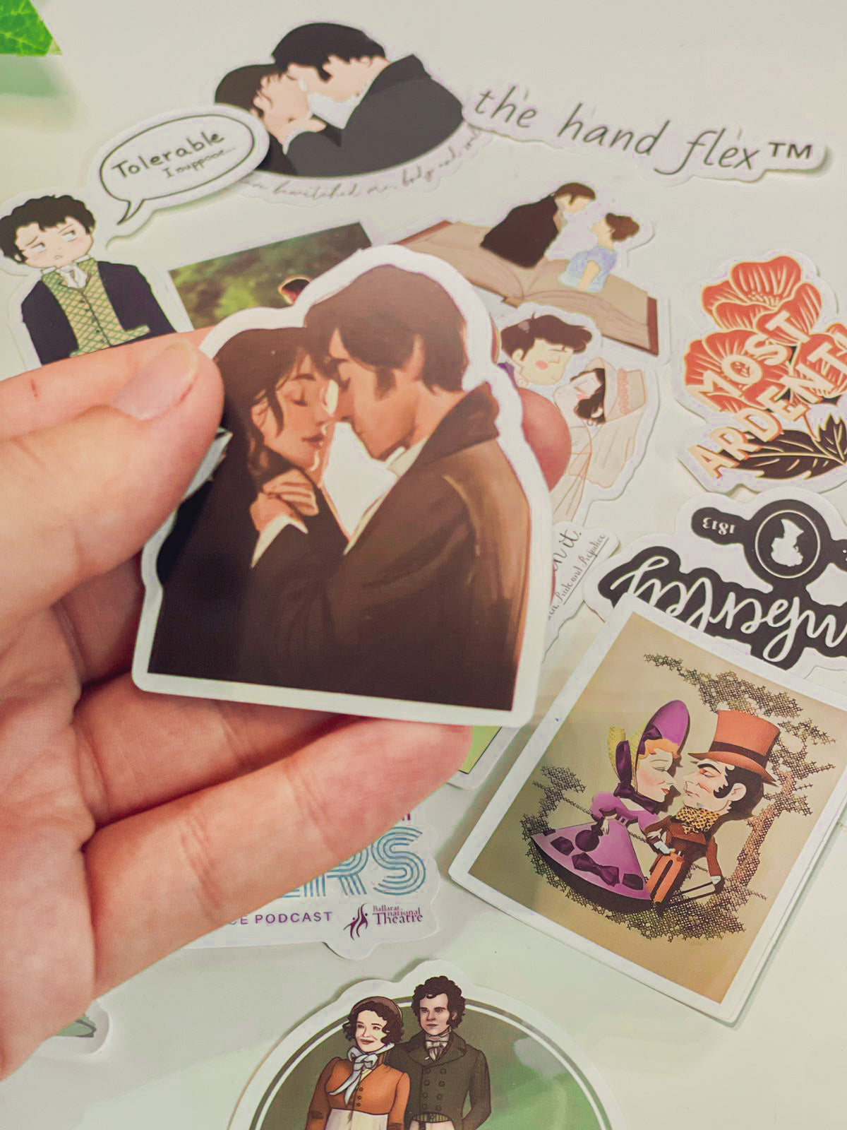 Pride & Prejudice Stickers (10 Pcs)