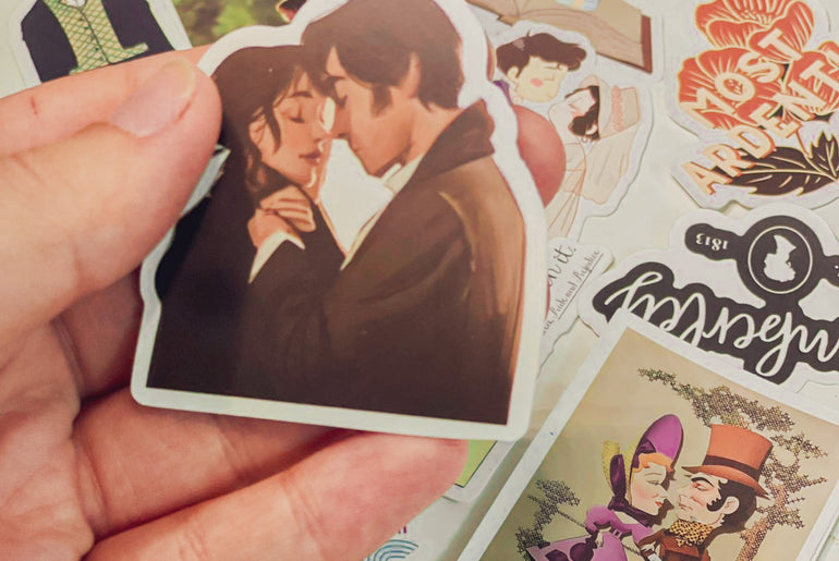 Pride & Prejudice Stickers (10 Pcs)