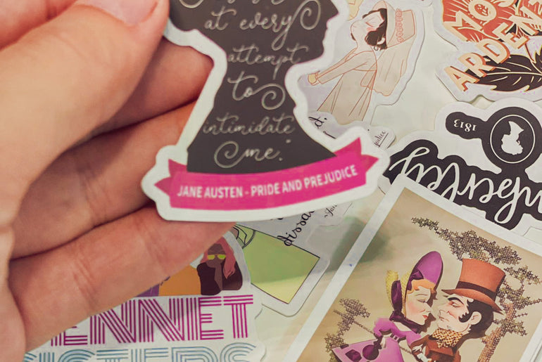 Pride & Prejudice Stickers (10 Pcs)