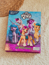 My Little Pony Book with Toys & Playing Mat