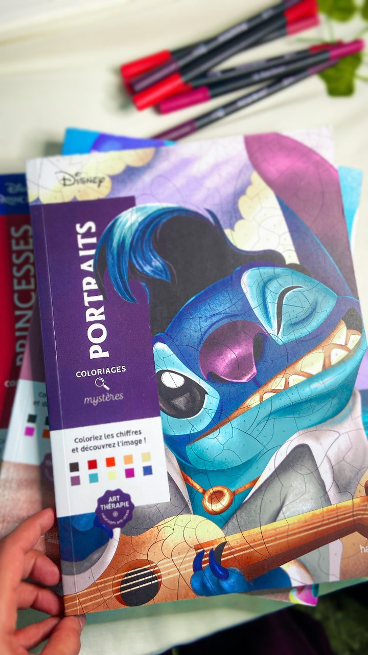 Disney Mystery Coloring Book