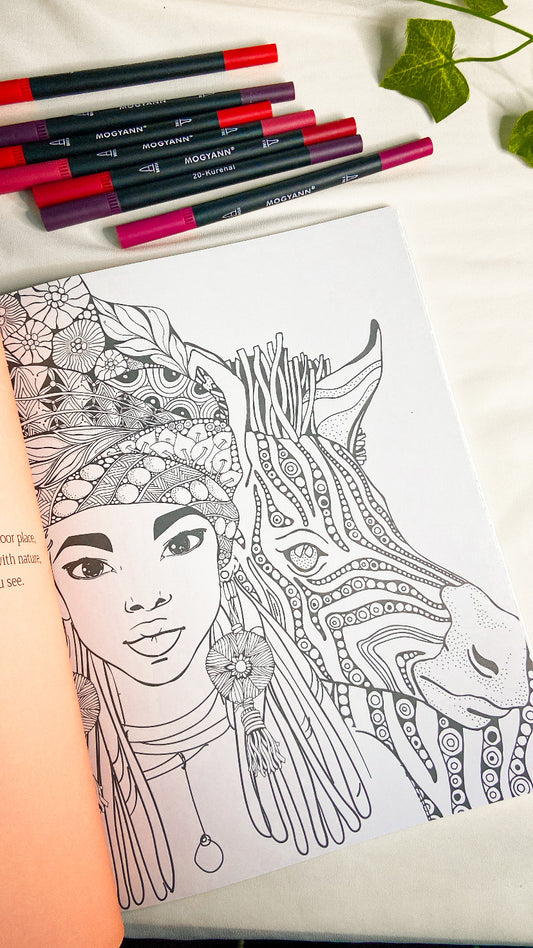 Unwind Yourself Relaxation Coloring Book