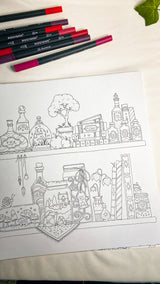 Rooms of Wonder Coloring Book