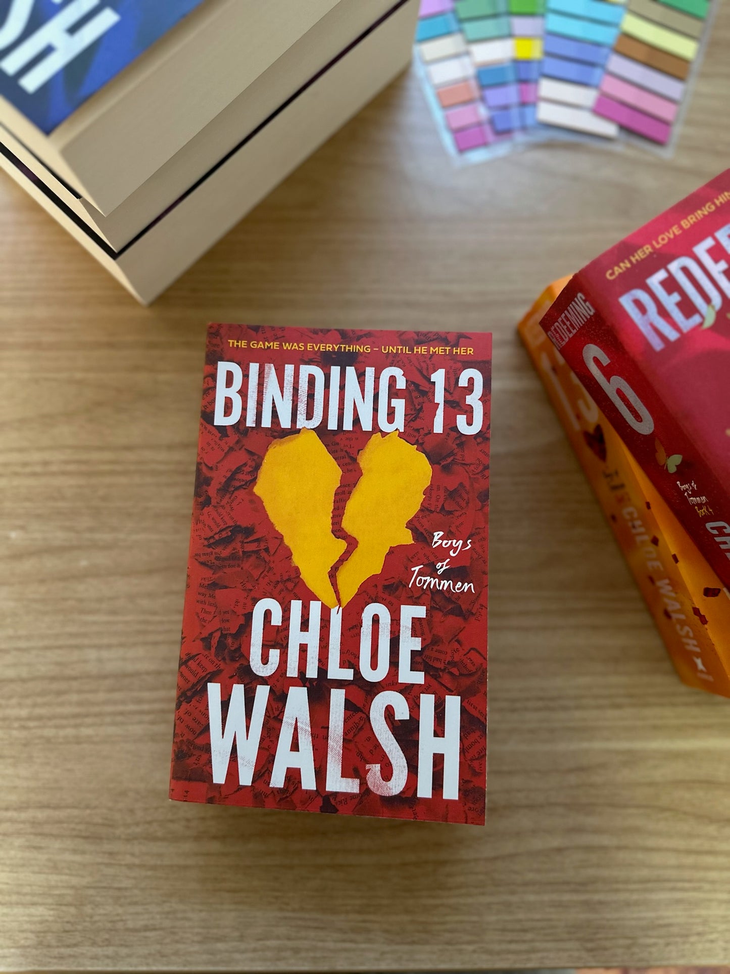 Boys of Tommen Series 6 Books Collection Set By Chloe Walsh (Binding 13, Keeping 13, Saving 6, Redeeming 6, Taming 7 & Releasing 10)