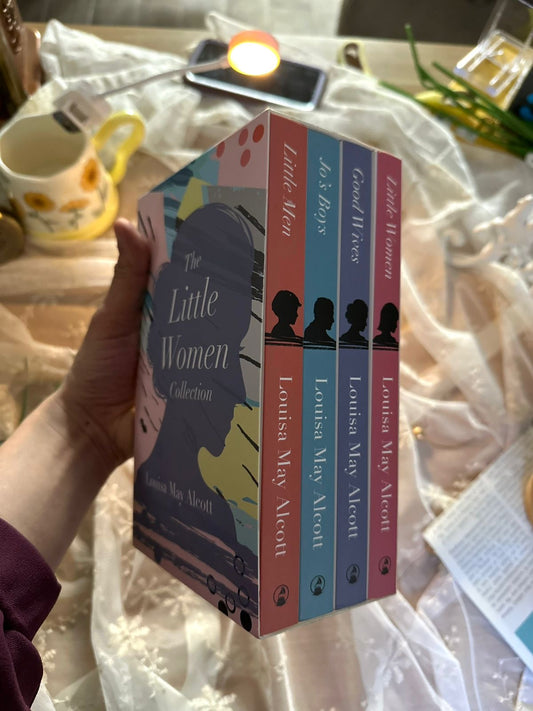 The Little Women 4 Books Collection Box Set By Louisa May Alcott (Little Women, Good Wives, Jo's Boys & Little Men)