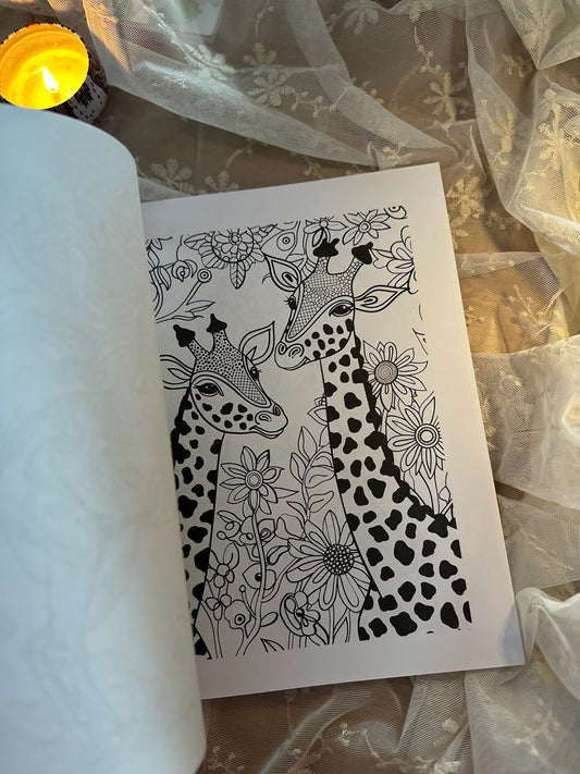 Relaxing Patterns Coloring Book