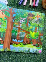 Learn About Animals - Lift the Flap Activity Kids Books - Childrens Books, Toddler Books