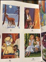 Disney Coloring book: Family: A Color by Number Book