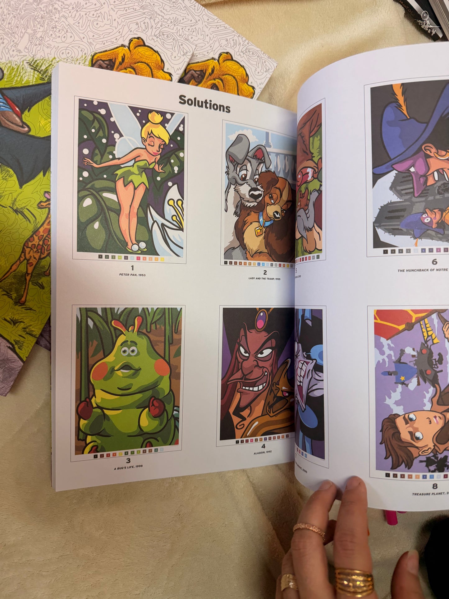 Disney Coloring Book: The Classics: A Color by Number Book