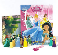 Princess My Busy Books - Storybook, 10 figurines, playmat