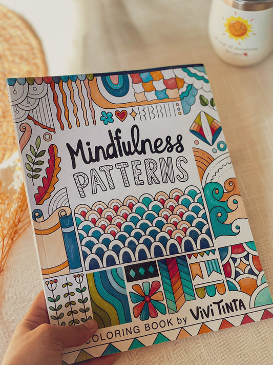 Mindfulness Patterns: Coloring Book with Creative Pattern Designs for Stress Relief and Relaxation