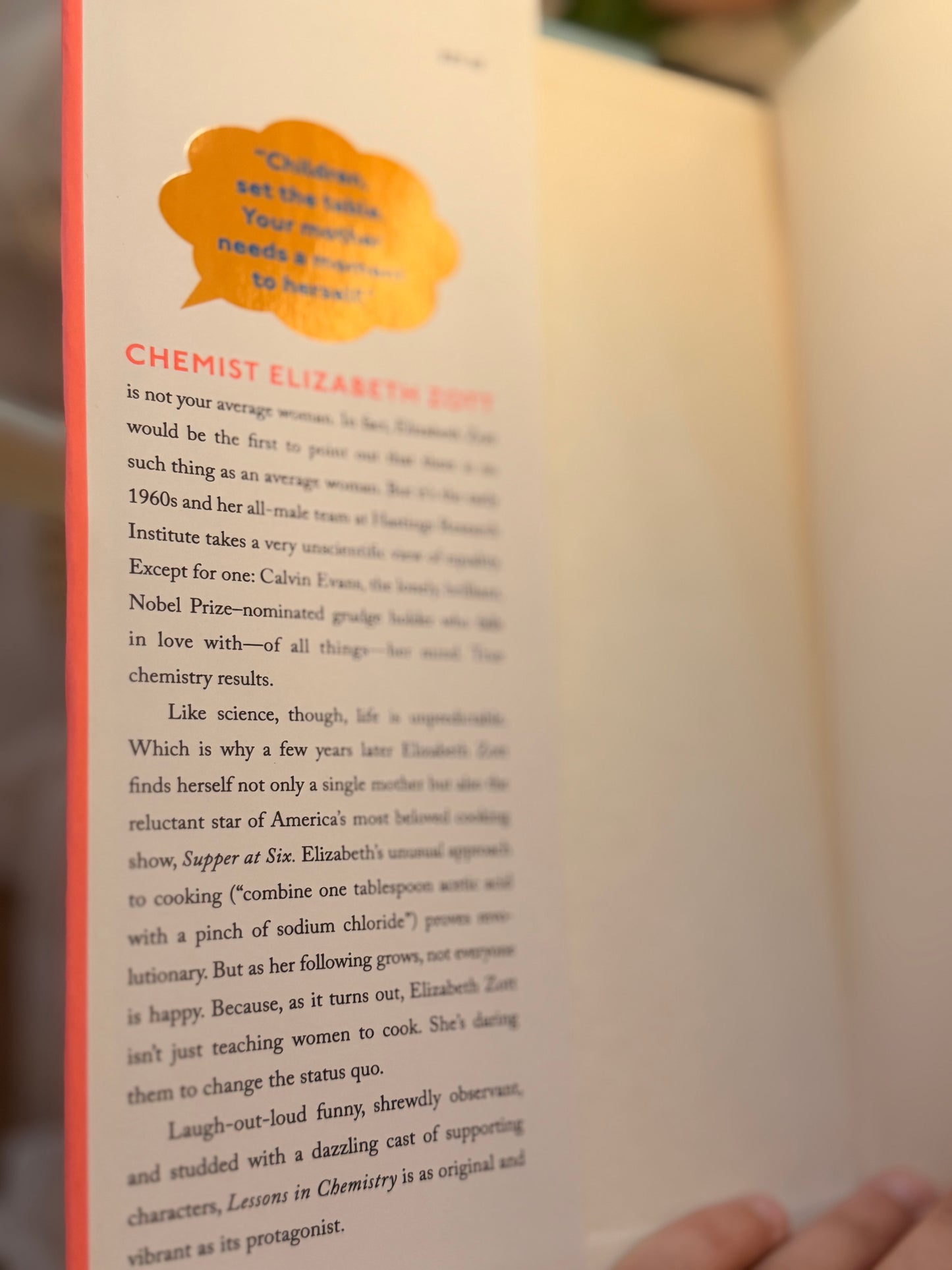 Lessons in Chemistry: A Novel (Hardcover)