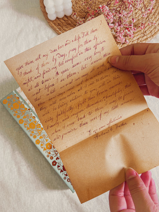 Little Women With Characters Letters