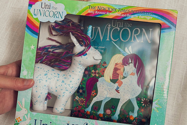 Uni the Unicorn Book and Toy Set