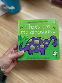 That's not my dinosaur...: An Interactive, Sensory Touchy-Feely Book Featuring Dinosaurs with Tactile Patches