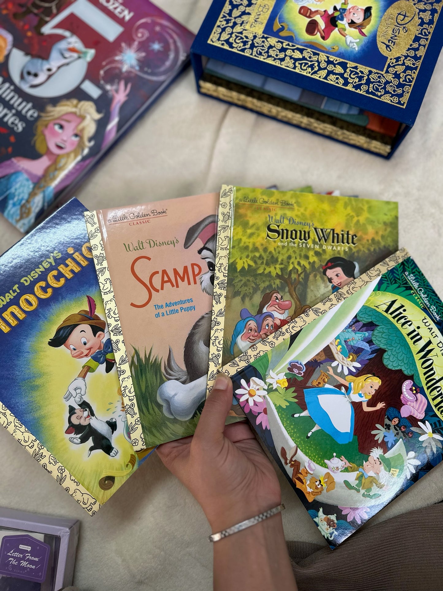 12 Beloved Disney Classic Little Golden Books (Boxed Set)