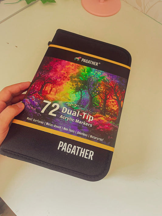 72 Colors Acrylic Paint Markers