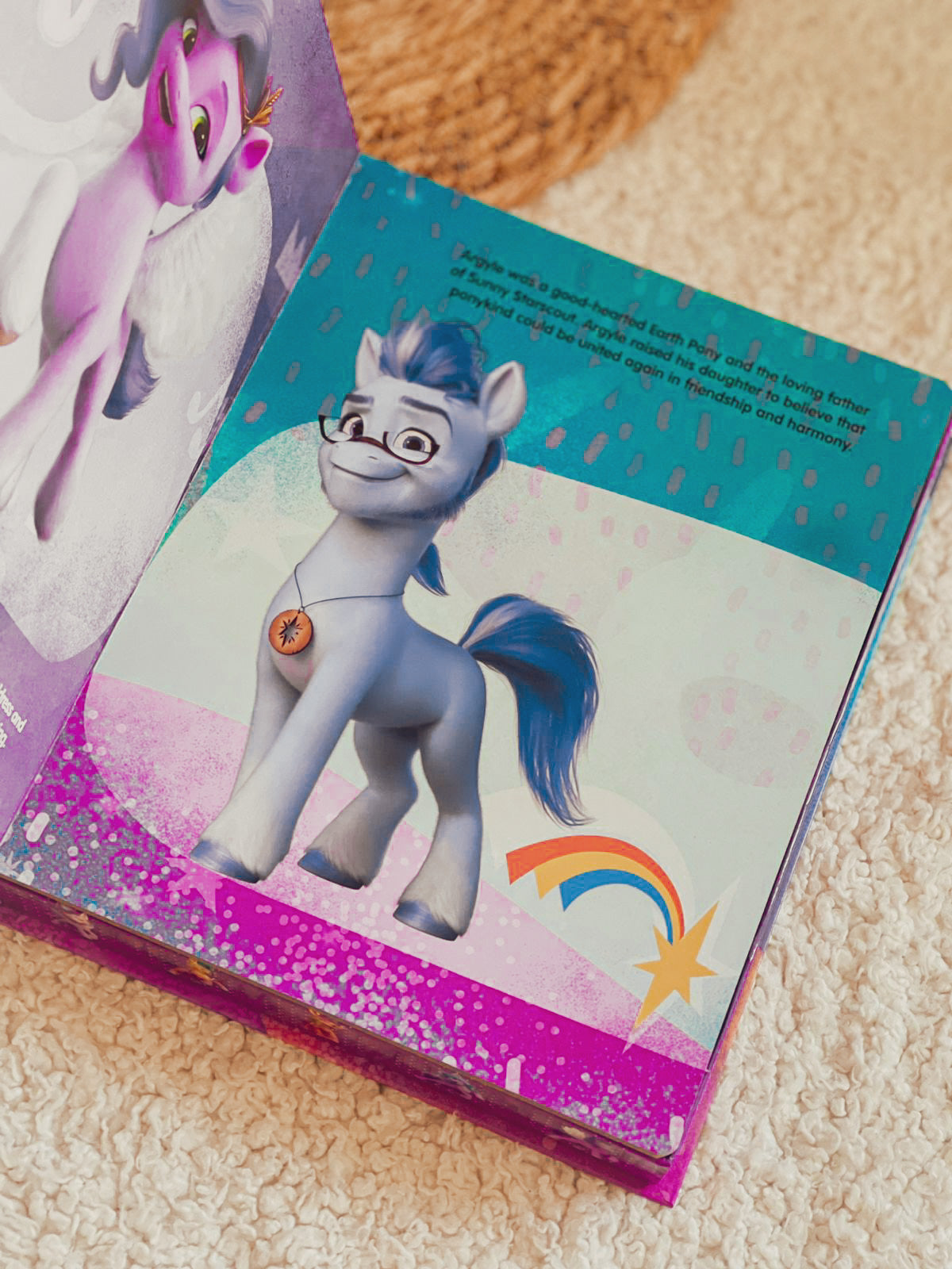 My Little Pony Book with Toys & Playing Mat