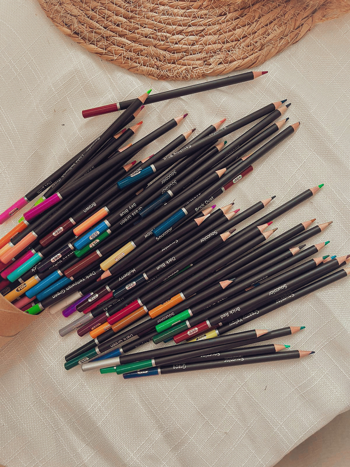 72 Pcs colored Pencils