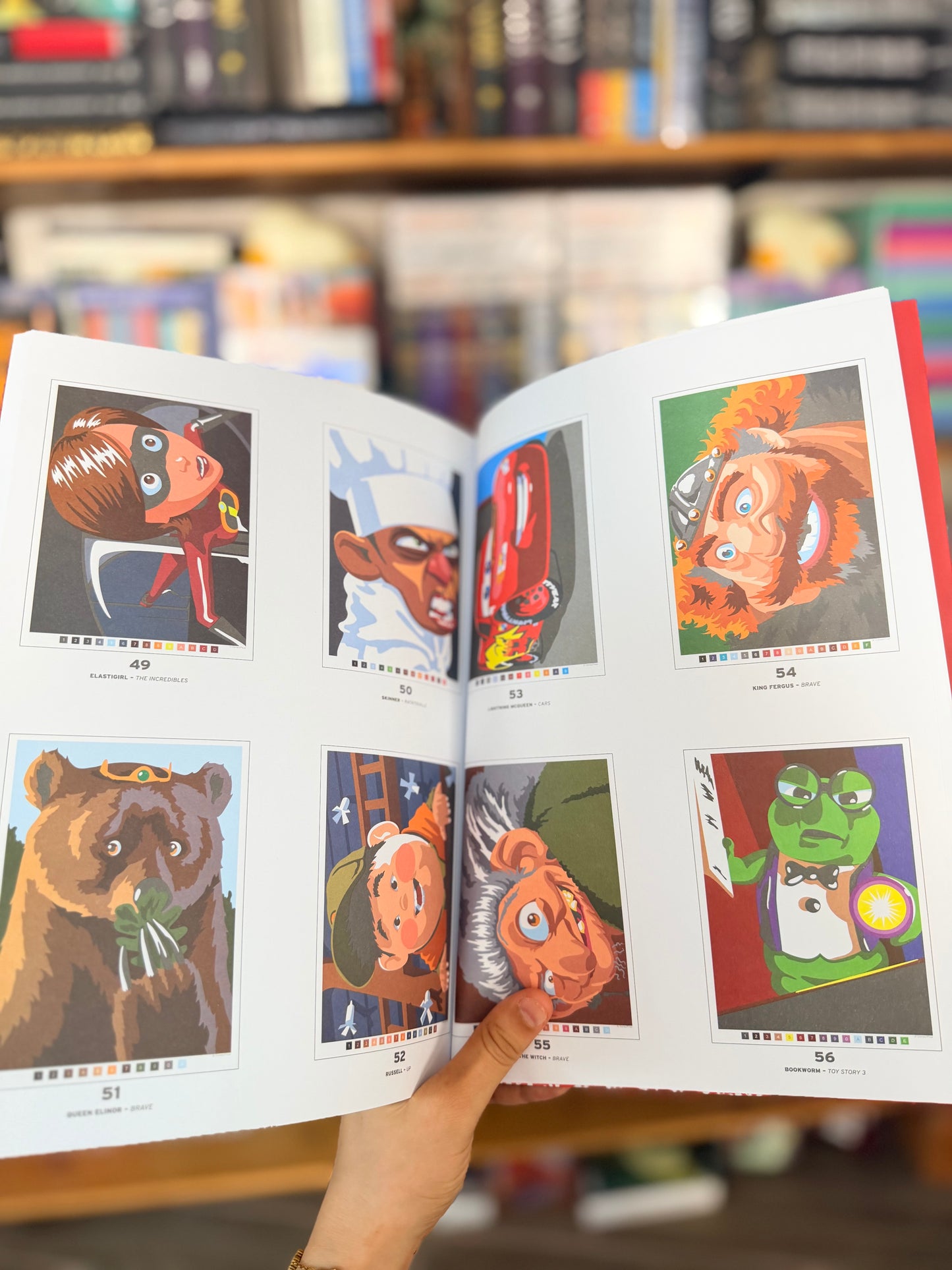 Disney Mystery Coloring: Pixar: A Color by Number Book