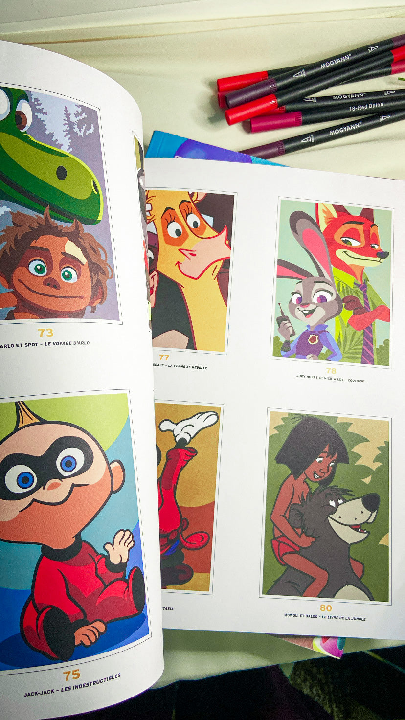 Disney Mystery Coloring Book