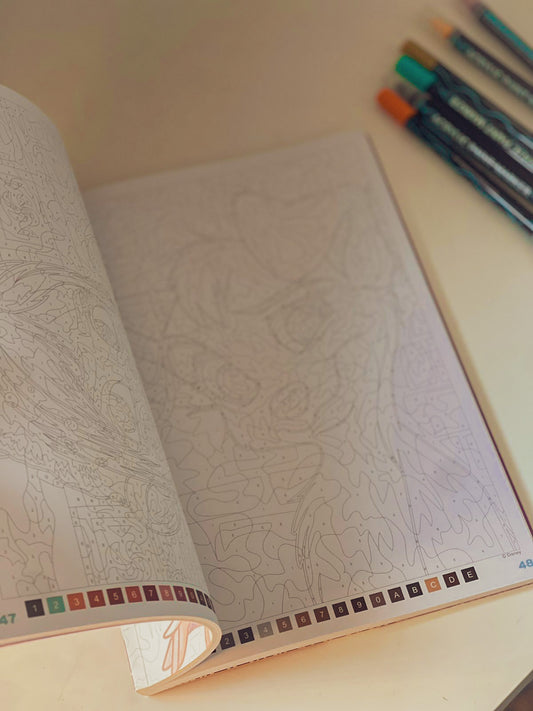 Disney Mystery Coloring Book