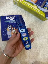 Bluey - Oooh, Shiny! A Bluey Flashlight Toy Adventure Sound Book