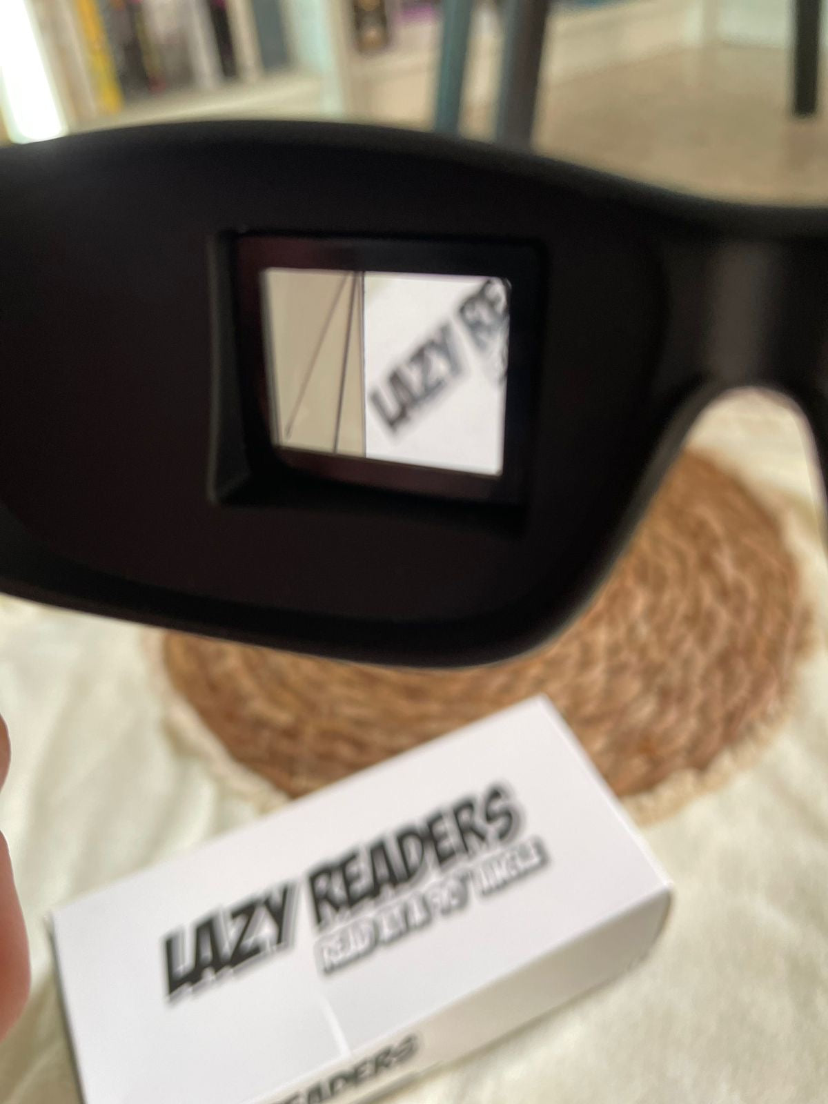 Lazy Glasses for Reading in Bed, 90 Degree Prism Glasses