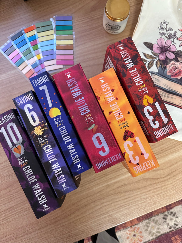 Boys of Tommen Series 6 Books Set | Chloe Walsh
