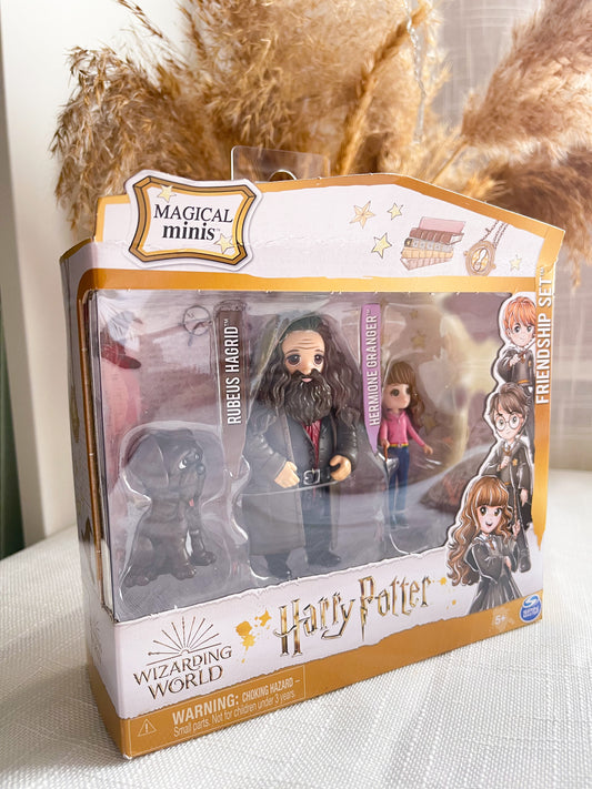 Magical Minis Hermione and Rubeus Hagrid Friendship Set