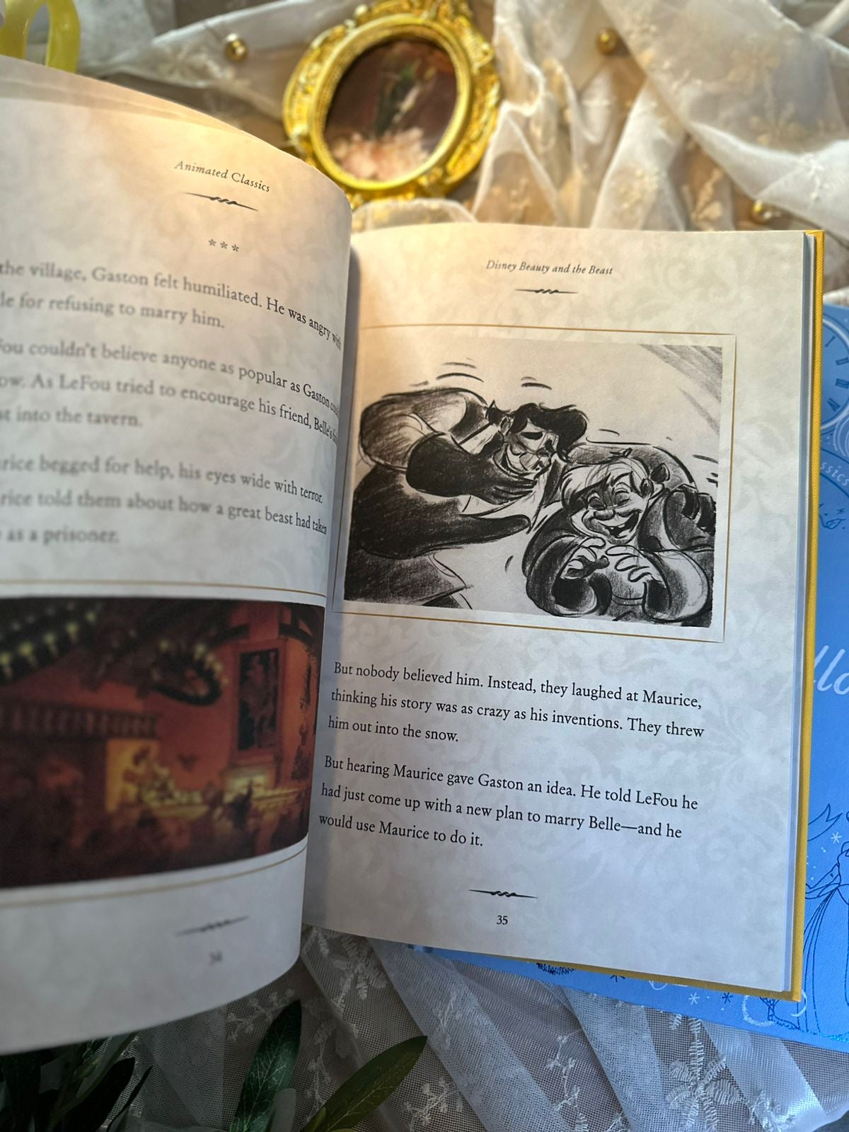 Dinsey Conderella Book, Illustrated Hardcover