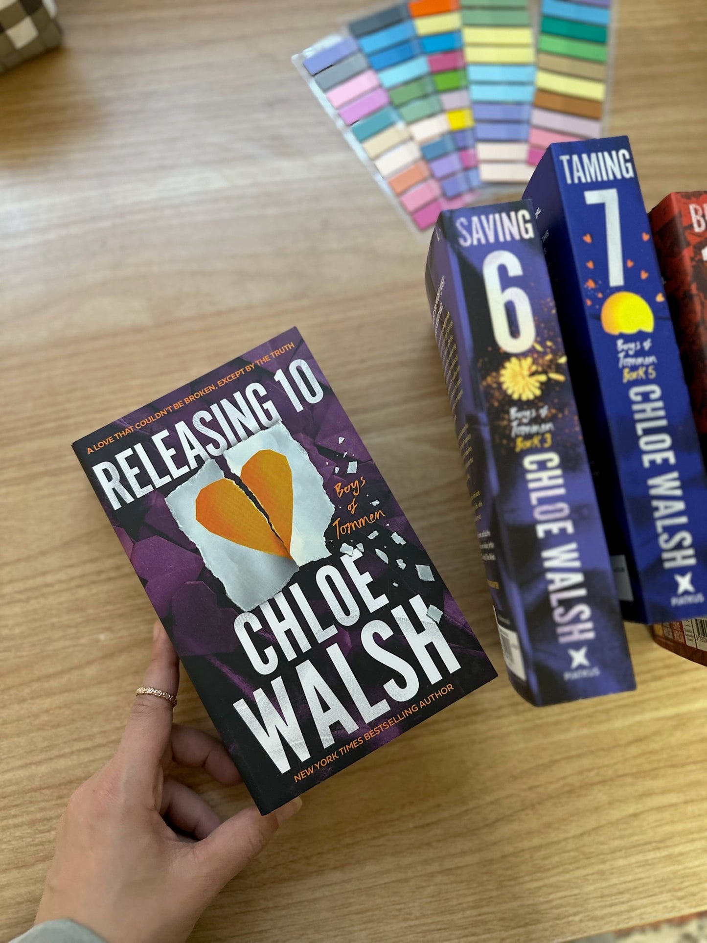 Boys of Tommen Series 6 Books Collection Set By Chloe Walsh (Binding 13, Keeping 13, Saving 6, Redeeming 6, Taming 7 & Releasing 10)