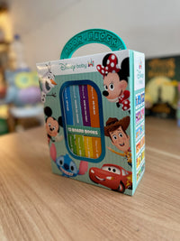 Disney Baby - My First Library 12 Board Book Set - First Words, Shapes, Numbers, and More! Baby Books