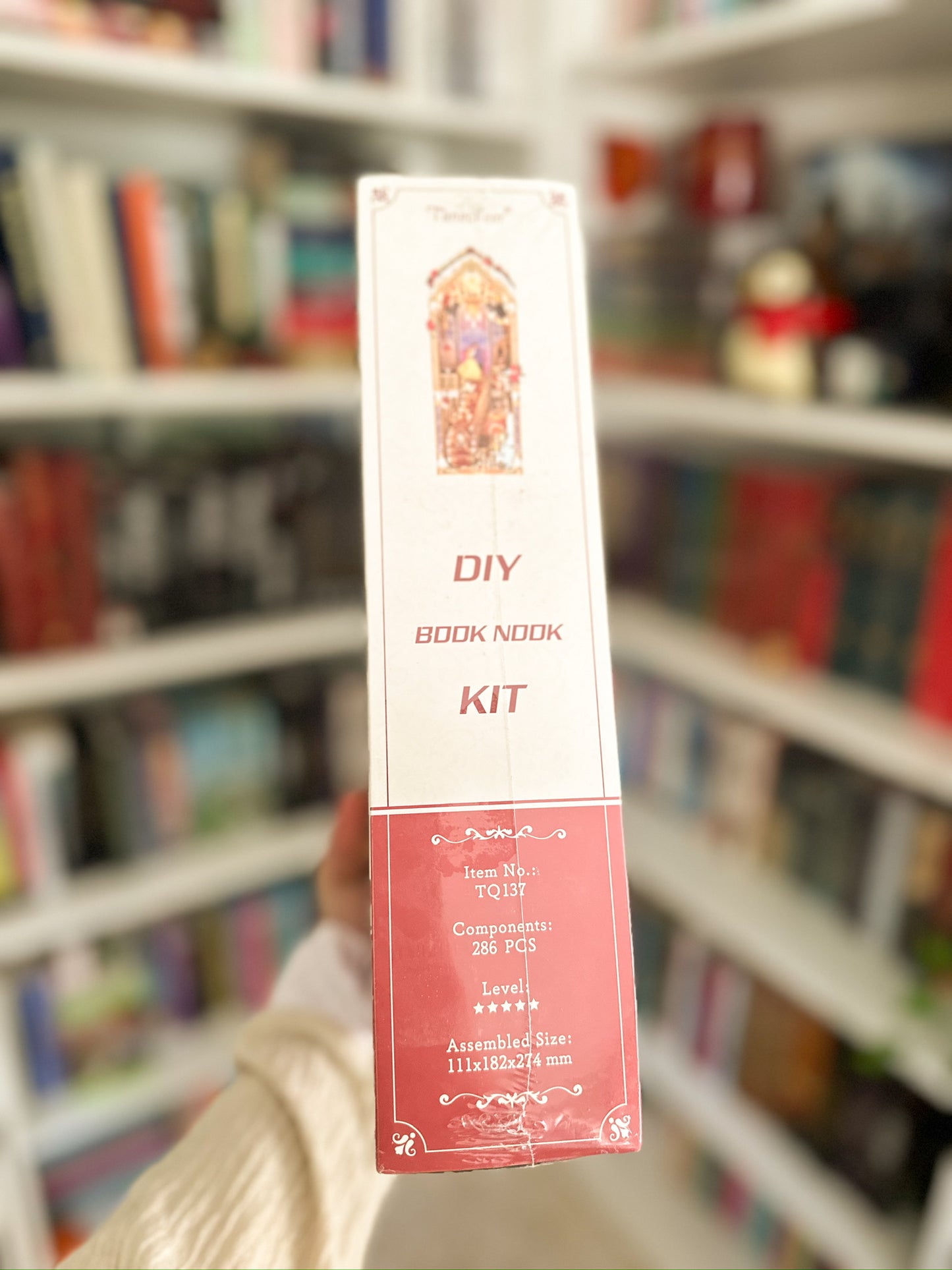 3D Wooden Puzzle Music Booknook Miniature - Beauty & the beast