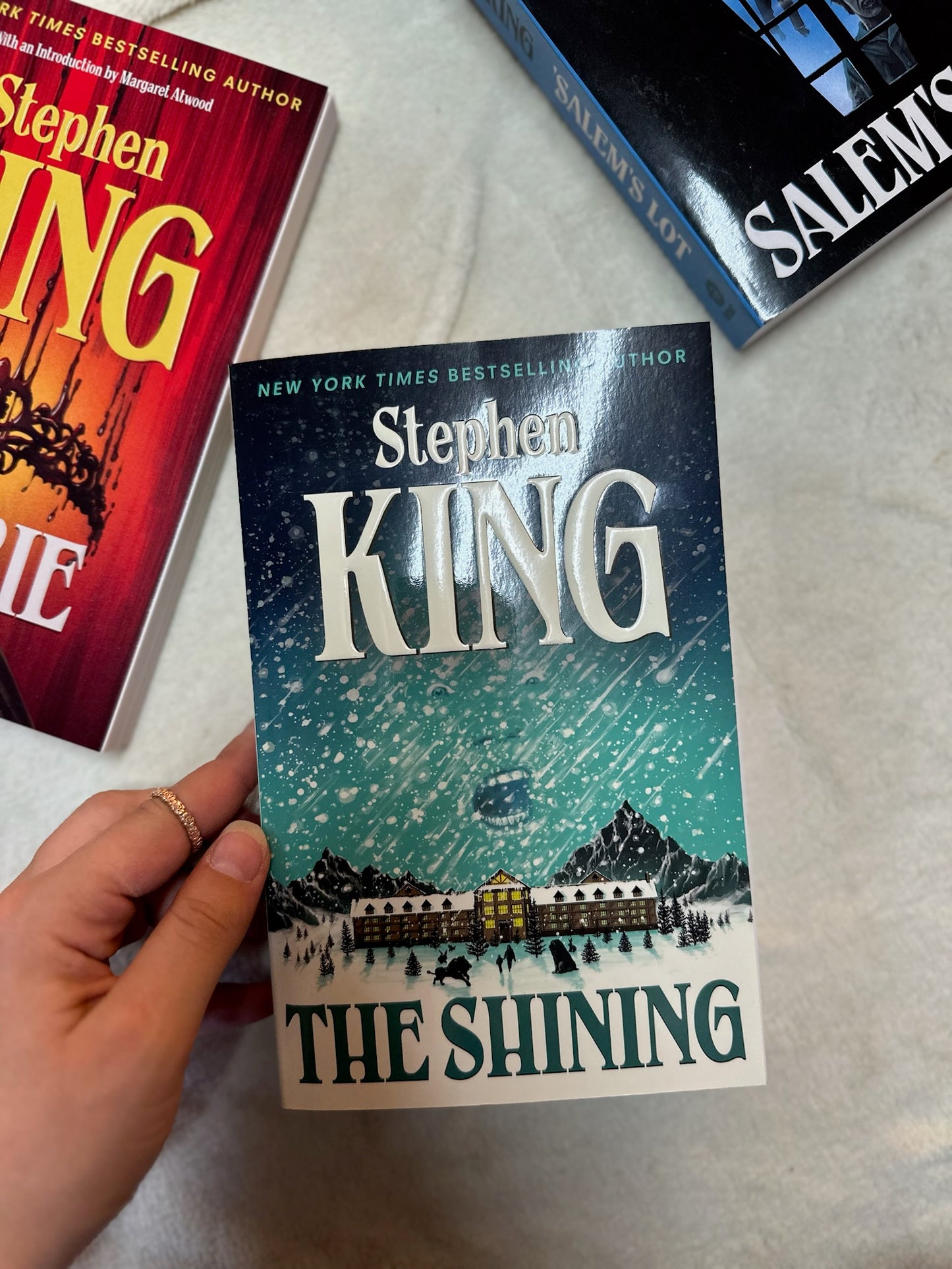Stephen King Books, Salem’s Lot, Carrie ,The Shining
