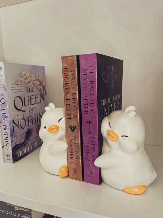 Hug Duck Bookends decor for Books