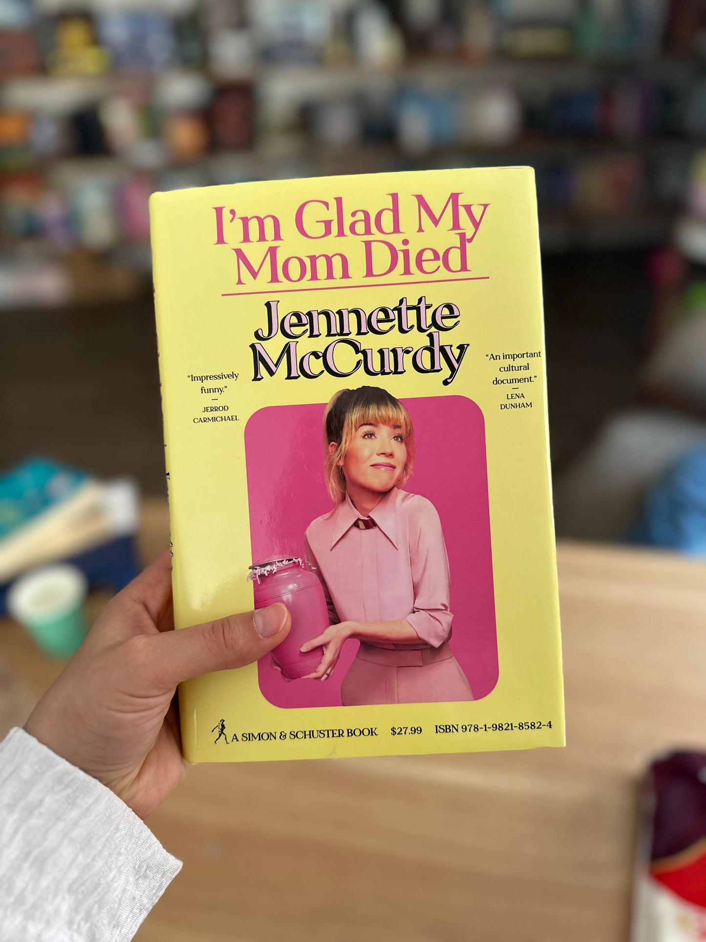 I’m glad my mom died