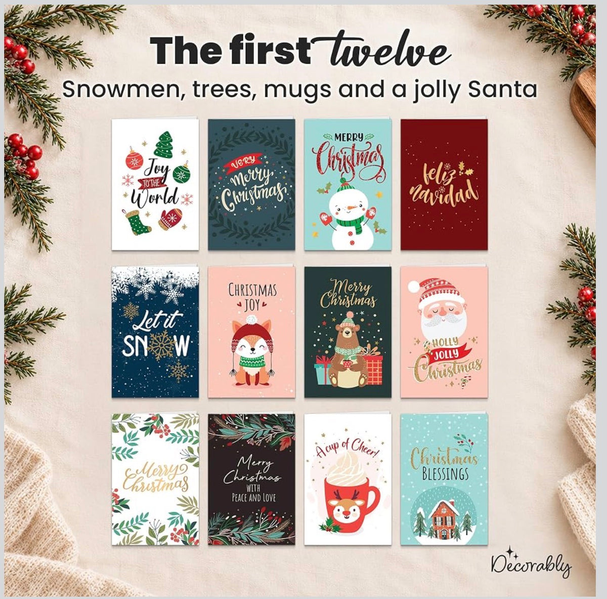 Christmas Cards - بطاقات اهداء ثيم كريسماس