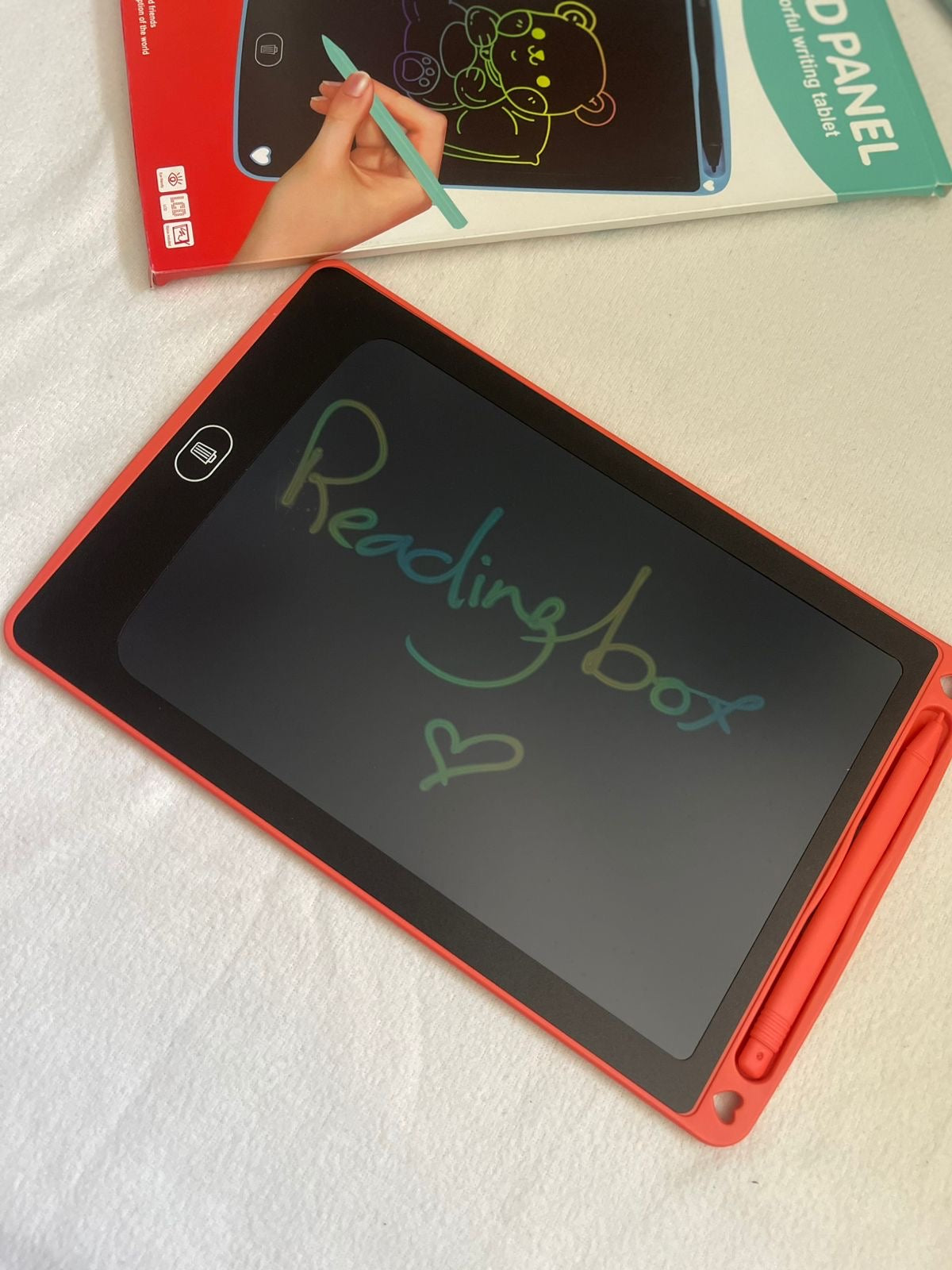 Sketch Board for kids 26 cm , colorful writing tablet