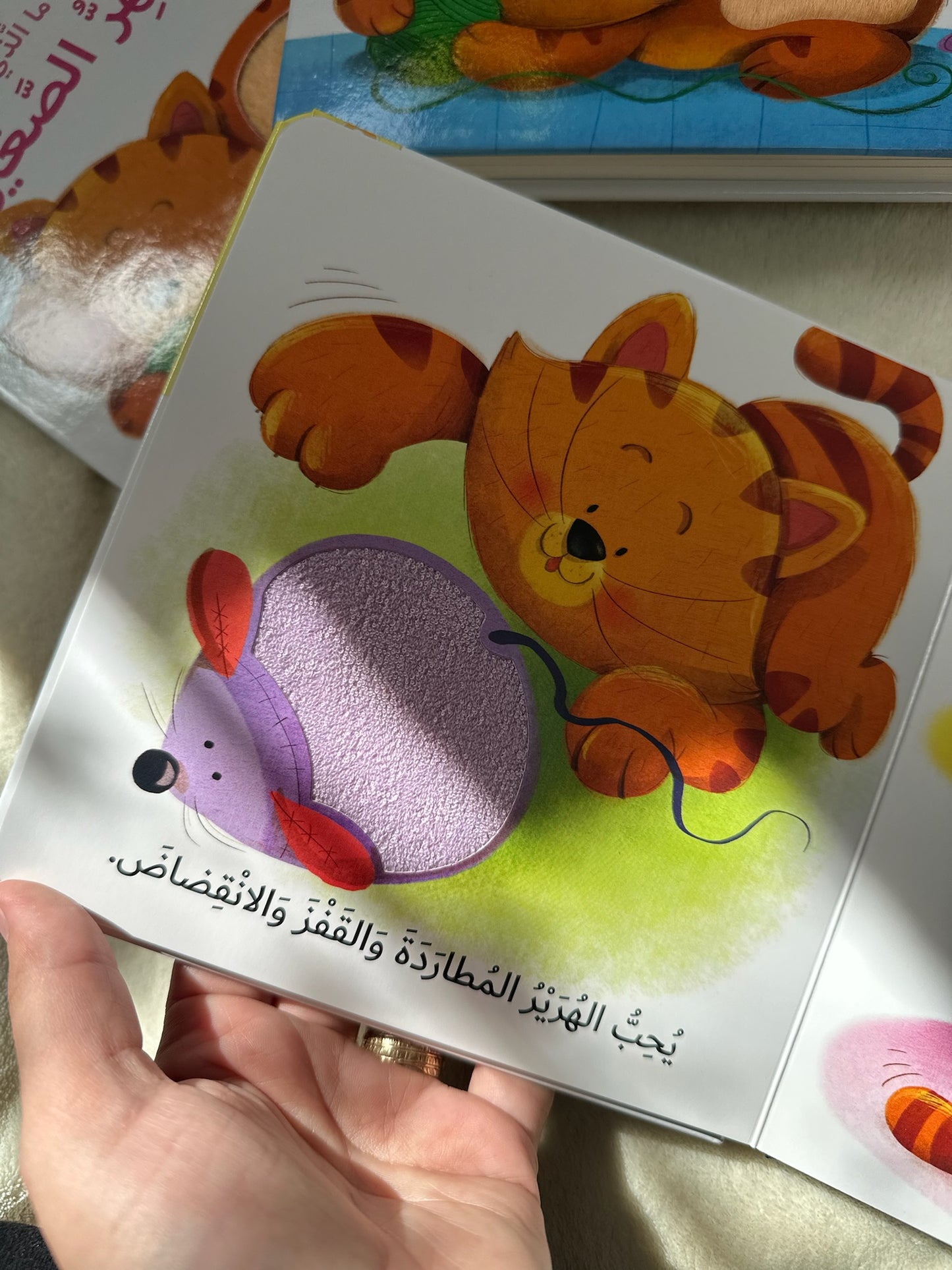 ما الذي يحبه البطة الصغيرة ؛ التعلم بحاسة اللمس