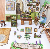 Book Nook Wooden Puzzle - Monet's Studio