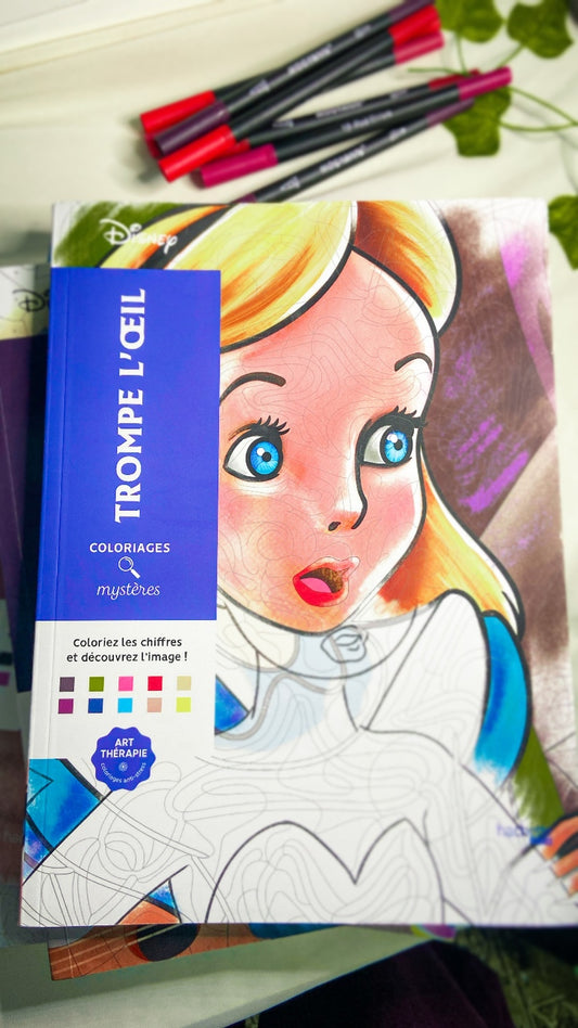 Disney Mystery Coloring Book